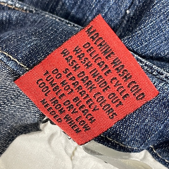 Marithe Francois Girbaud White Strap Jeans Convertible Pants Vintage 90’s Rare - Picture 9 of 10